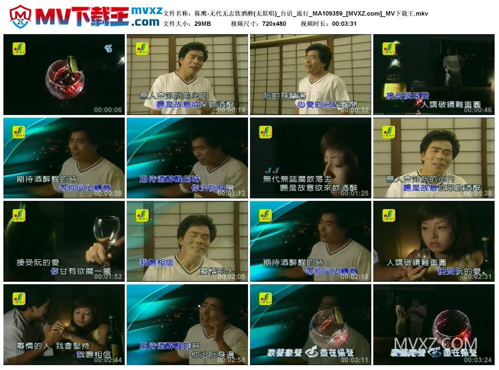 陈鹰-无代无志饮酒醉(无原唱)_台语_流行_MA109359